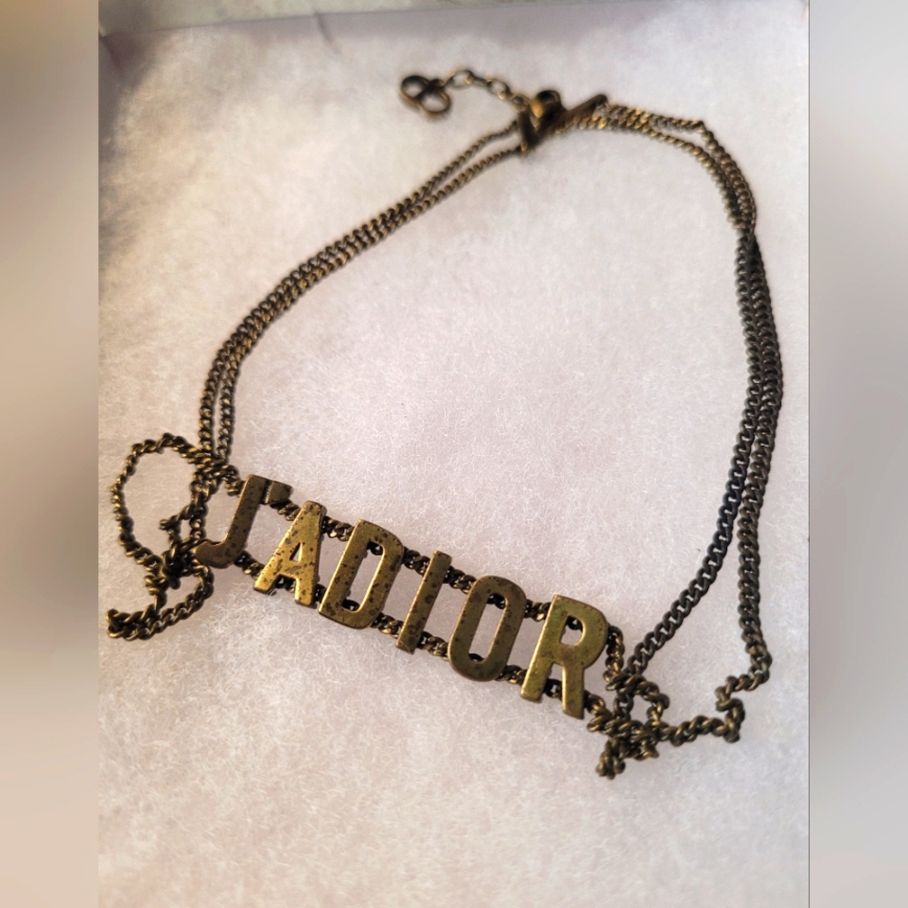 Christian Dior "J'Dior" Choker Necklace